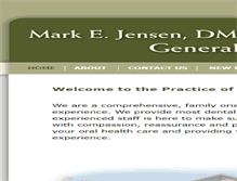 Tablet Screenshot of markejensendmd.com